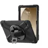 Image de DLH - Coque de protection pour tablette - avec bandoulière, poignée rotative et support - pour Samsung Galaxy Tab A9+