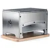 Image de Braséro Bron Coucke Foyer 1 coté fermé pour utilisation extérieur (BBQ de table) Louis Tellier