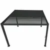 Image de Pergola bioclimatique autoportante anthracite Ombréa 300 x 300 x H. 258 cm