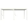 Image de Pergola bioclimatique autoportante blanc Ombréa 300 x 600 x H. 258 cm