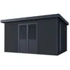 Image de Abri De Jardin Onyx 43 - 12m Composite - Anthracite