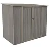 Image de Abri de jardin métal aspect bois vieilli 75 - 3,31 m²- Chalet et Jardin