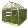 Image de Serre jardin polycarbonate Diamant 86 + Base - 4,75m²