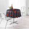 Image de Nappe Polyester 180cm Amapola Anthracite