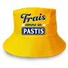 Image de Bob - Chapeau - Jaune - Frais comme un pastis - Humour - Idée cadeau - Taille unique