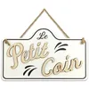 Image de Plaque à suspendre le petit coin