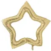 Image de ballon cadre photobooth gonflable étoile doré - sud trading cd8592