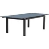 Image de Table De Jardin Rectangulaire Extensible - Gris Anthracite - Aluminium - 12 Personnes - 240/300 X 100 Cm - Miami - Dcb Garden