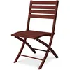 Image de Chaise de jardin en aluminium Marius carmin