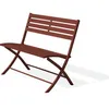 Image de Banc Jardin Pliant Marius Rouge Carmin