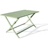 Image de Table De Jardin Pliante En Aluminium-vert Clair