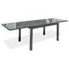 Image de Table de Jardin Extensible "Tolede" 135-270cm Gris Anthracite