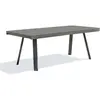 Image de Table Jardin Stockholm 300x96cm Gris Anthracite