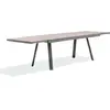 Image de Table Jardin Stockholm 300x96cm Alu+céramique Gris Anthracite