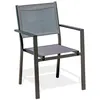 Image de Fauteuil de Jardin Empilable "Tolede" 87cm Gris Anthracite