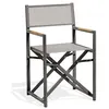 Image de Fauteuil de Jardin Pliant "Honfleur" 88cm Gris Anthracite