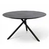 Image de Table de Jardin Ronde "Pilat" 129cm Gris Anthracite