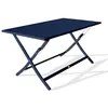 Image de Table de Jardin Pliante "Marius" 140cm Bleu Marine