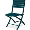 Image de Chaise De Jardin Pliante En Aluminium-bleu