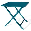 Image de Table de Jardin Pliante "Marius" 70cm Bleu Canard