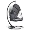 Image de Salon de jardin dcb garden gris acier 77 x 77 x 77 cm 1 personnes