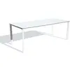 Image de Table Jardin Meet 200x90cm Laqué - Blanc