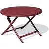 Image de Table Jardin Pliante Marius à110cm Carmin