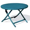 Image de Table de Jardin Pliante "Marius" 110cm Bleu Canard