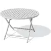Image de Table Jardin Pliante Marius à110cm Gris