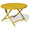Image de Table de Jardin Pliante "Marius" 110cm Moutarde