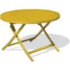 Image de Table Jardin Pliante Marius à110cm Moutarde