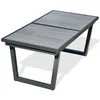 Image de Table de jardin Extensible en Céramique "Olhos" 191-251cm Gris Anthracite