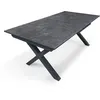 Image de Table de Jardin Extensible en Céramique "Floride" 180-240cm Gris Anthracite