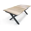 Image de Table De Jardin Imitation Bois-anthracite