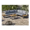 Image de Salon de jardin dcb garden bois gris 3 pieces 78 x 175 x 70 5 personnes