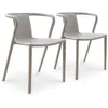 Image de Lot Composé De 2 Fauteuils De Jardin - City Garden - Diego-Ft - Sable - Empilables