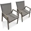 Image de Fauteuil De Jardin Empilable Floride Quartz En Lot