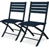 Image de Chaise De Jardin En Aluminium-bleu Marine