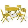 Image de Salon de jardin city garden 4 personnes 5 pieces