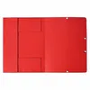 Image de Chemise rouge à élastique format A4 - Maxiburo - Lot de 10
