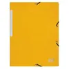 Image de Chemise jaune à élastique format A4 - Maxiburo - Lot de 10