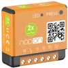 Image de Module Encastré Compatible EnOcean 2 canal de 1,1kW NODON Orange