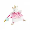 Image de Doudou marionnette licorne - doudou et compagnie