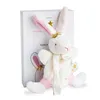 Image de Doudou attache-sucette - Lapin étoile