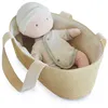 Image de Poupon avec couffin Doudou et Compagnie Blanc et Gris