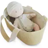 Image de Doudou et Compagnie Couffin blanc,gris 28cm (MQ3) **