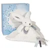 Image de Doudou Happy Glossy Doudou et Compagnie Pompon Blanc