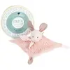 Image de Doudou et Compagnie, Doudou, Doudou lapin bio,rose 25cm (25 x 25 cm)