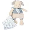 Image de Doudou et Compagnie, Doudou, Chien bio avec doudou,bleu 22cm (7 x 24 cm)