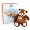 Image de Animal en peluche Panda Roux Pantin Bébé et moi